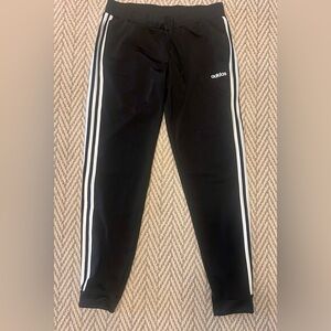 Women’s Adidas black joggers, Size Medium